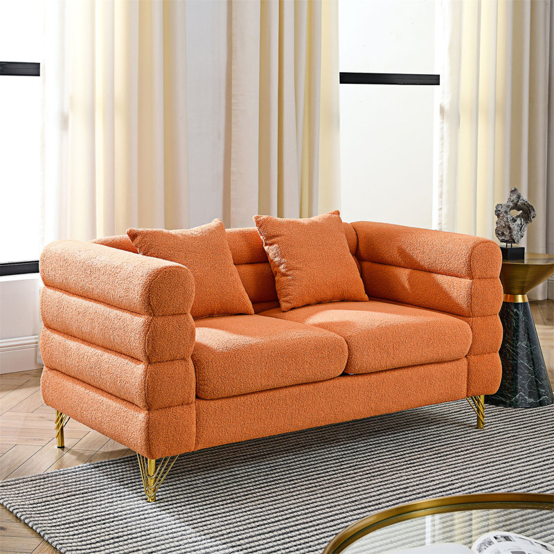 Everly Quinn Oversized 2 Seater Sectional Sofa Wayfair